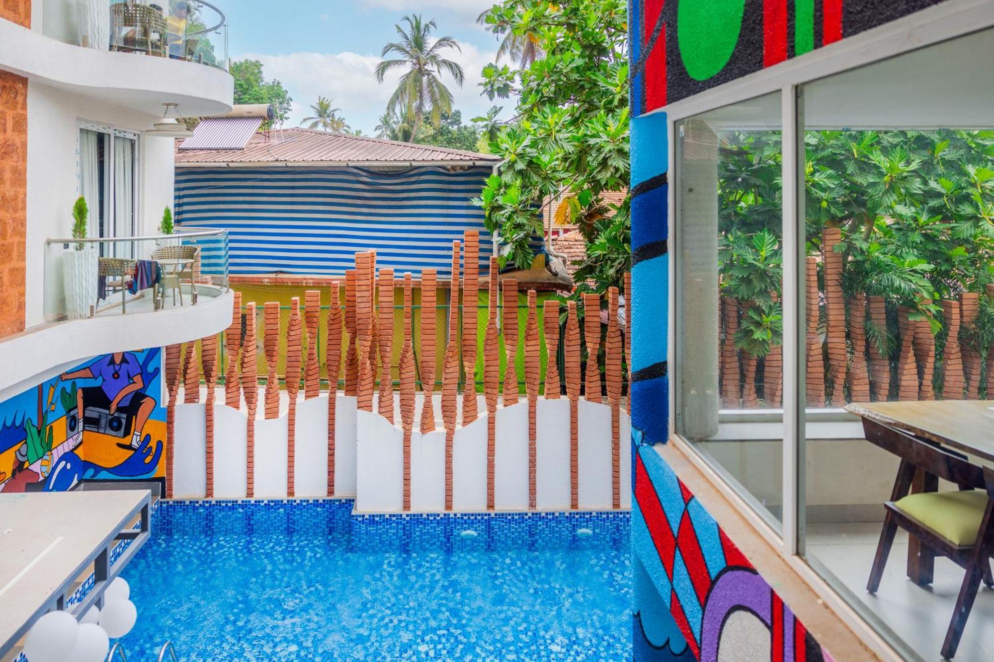 Downtown Hostels - Anjuna Exterior foto