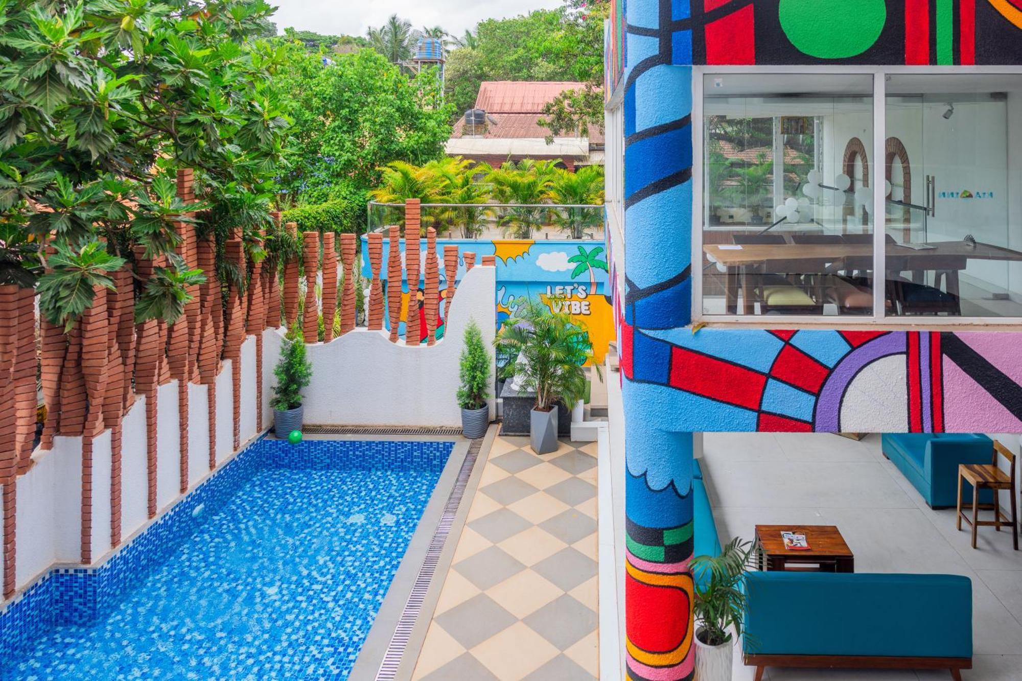 Downtown Hostels - Anjuna Exterior foto